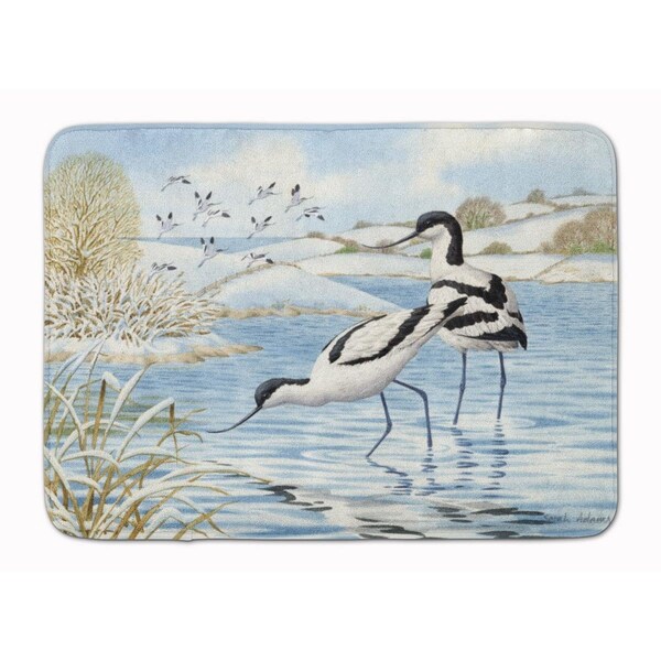 Carolines Treasures Avocet Machine Washable Memory Foam Mat ASA2190RUG - main